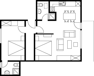 grundriss wohnung dachgeschoss