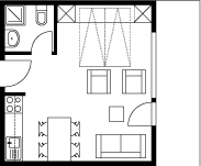 grundriss studio erdgeschoss